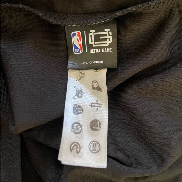 Men’s NETS #11 Irving black NBA ultra game short sleeve e t-shirt XL - Picture 4 of 4
